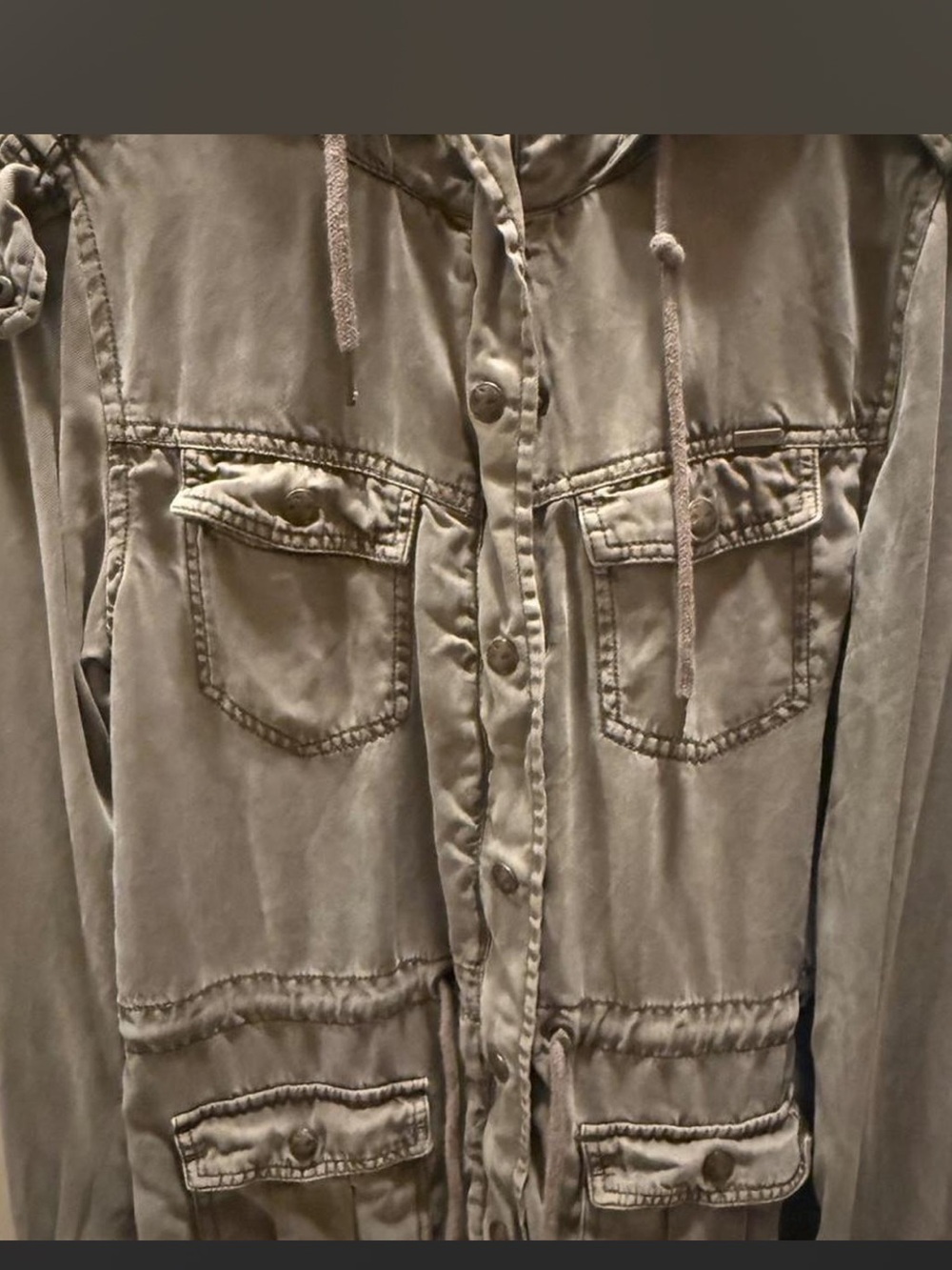 Women’s Size Small In Max Jeans Utility Jacket
